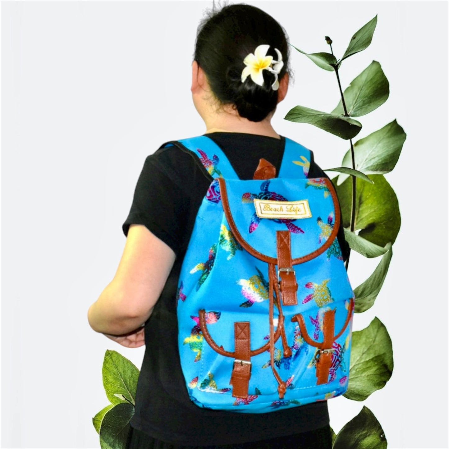 Penina - Ready to Ship - Pineapple Printed Fashion Back Pack Island Style