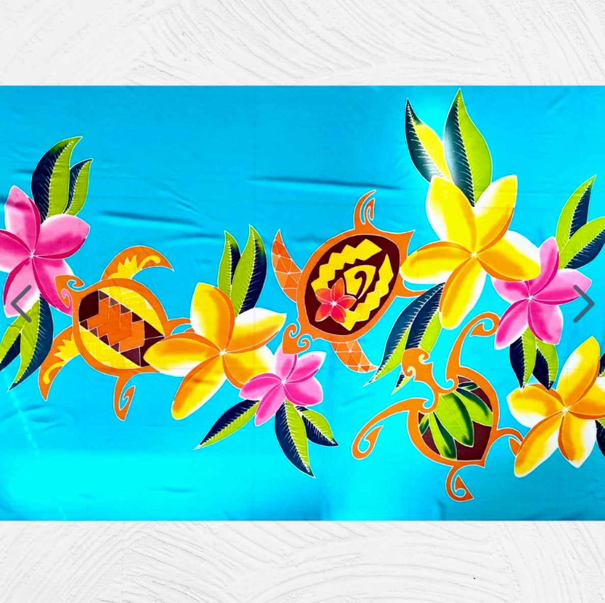 Reba - Pre-Order Hand Painted Tropical Full Sarong