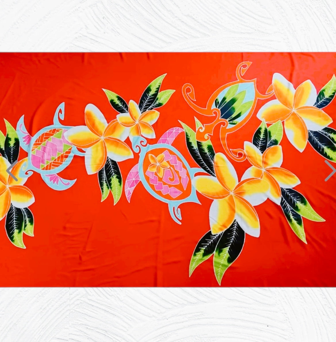 Reba - Pre-Order Hand Painted Tropical Full Sarong