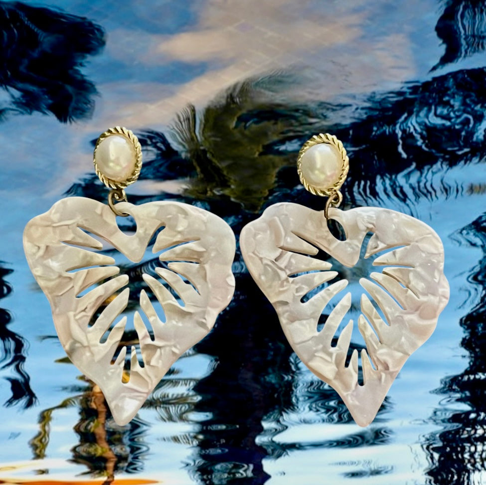 Mailelei - Ready to Ship - Lightweight Acrylic Statement Earrings