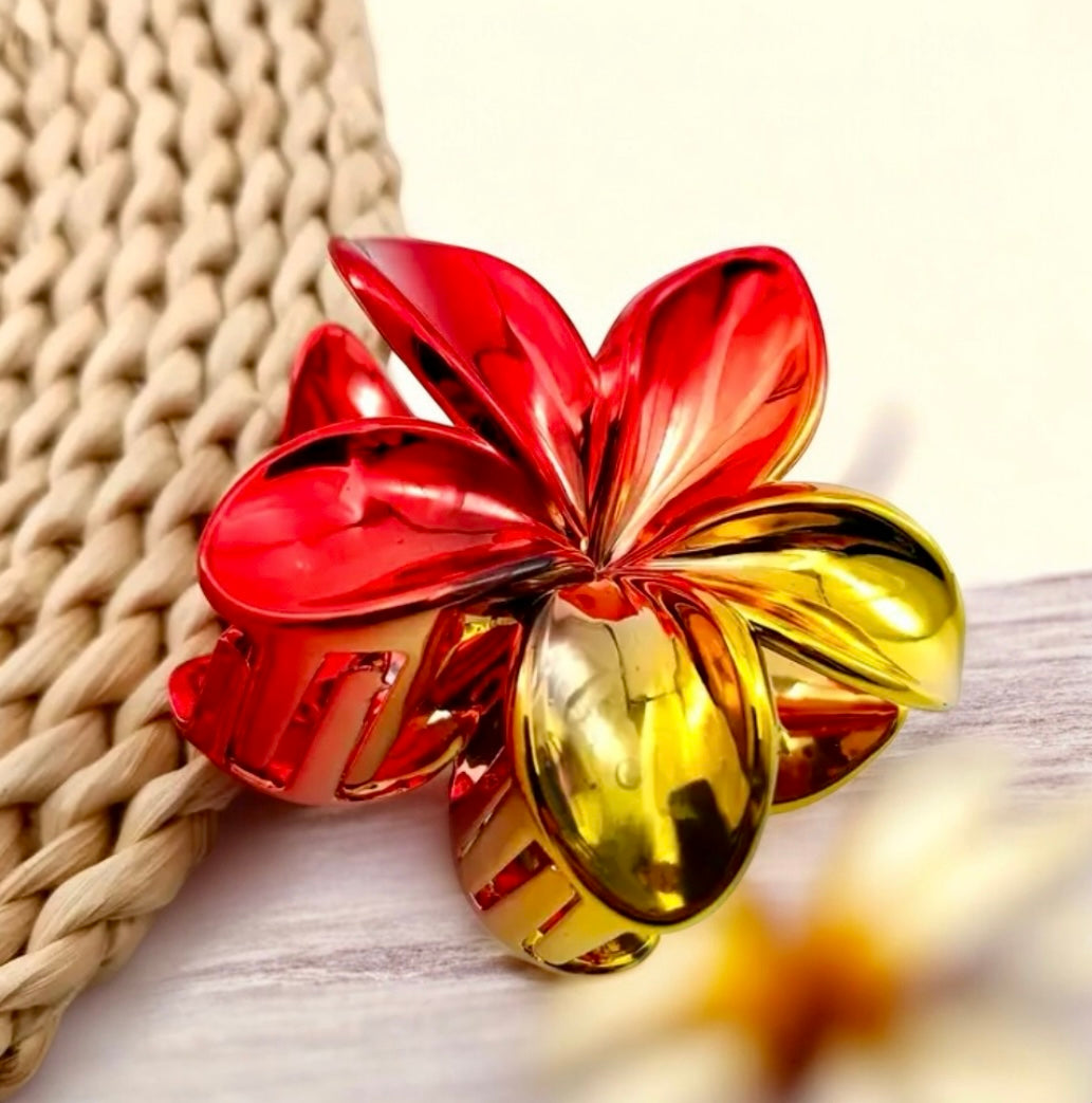 Leia - 3.15" Acrylic Hair Claw - Strong Grip Hair Clip - Ready to Ship