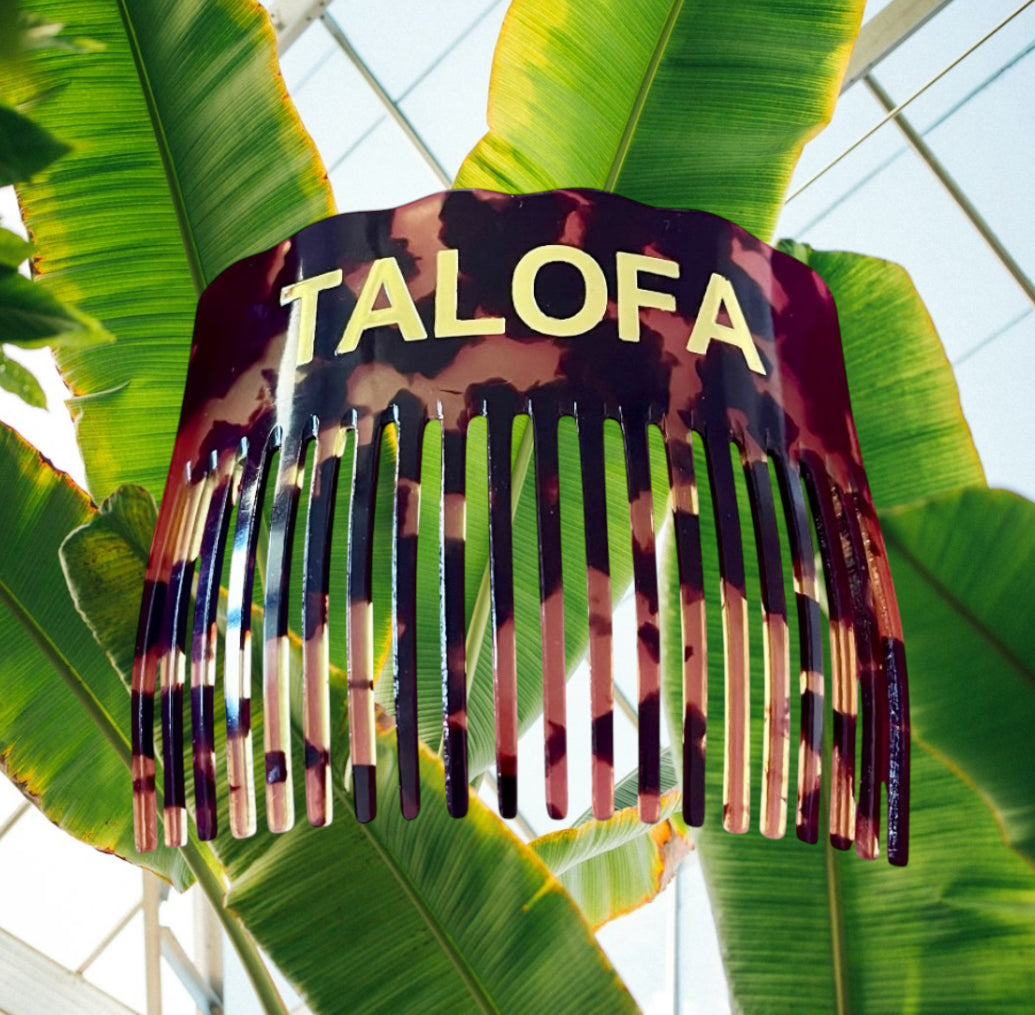 Talofa - Traditional Samoan Hair Comb (Selu) - Regular Size - Ready to Ship