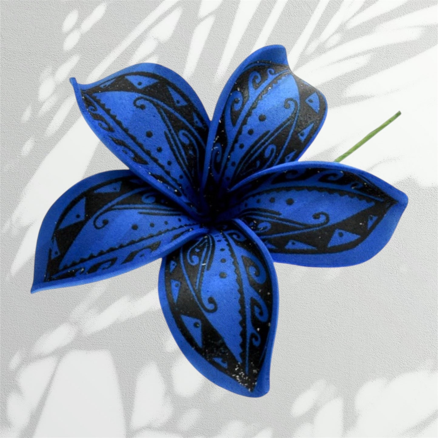 Plumeria Tattoo Flower Hair Sticks-Pre-Order-Pua Tattoo Sei 3.54 Inch