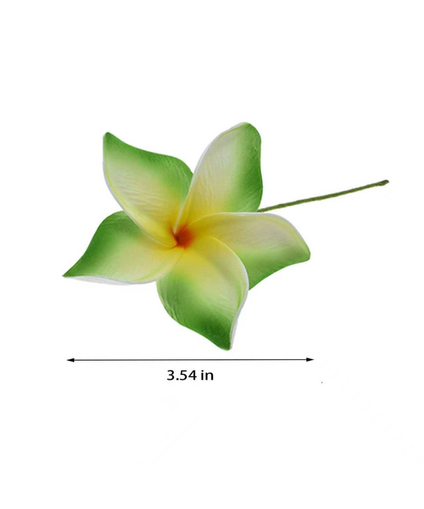 Pualani - Ready to Ship-Large 4" Plumeria Foam Flower Hair Stick