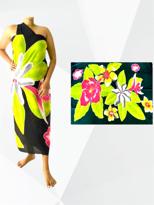 Lela-Pre-Order-Hand Painted Full Sarong
